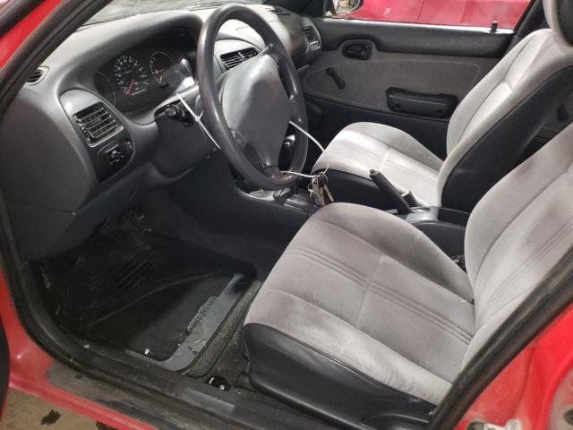 1Y1SK5267TZ009646 - 1996 GEO PRIZM BASE RED photo 7