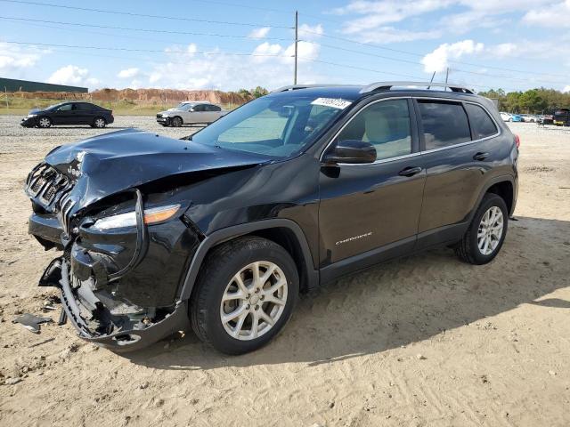 1C4PJLCBXJD560564 - 2018 JEEP CHEROKEE LATITUDE BLACK photo 1