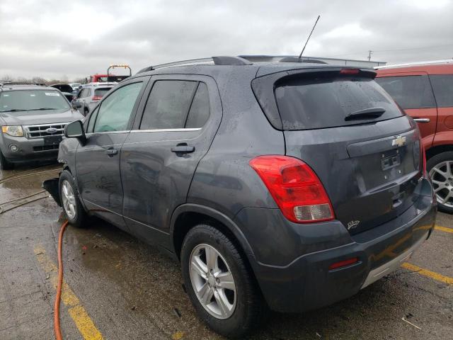 3GNCJLSB4GL266202 - 2016 CHEVROLET TRAX 1LT GRAY photo 2