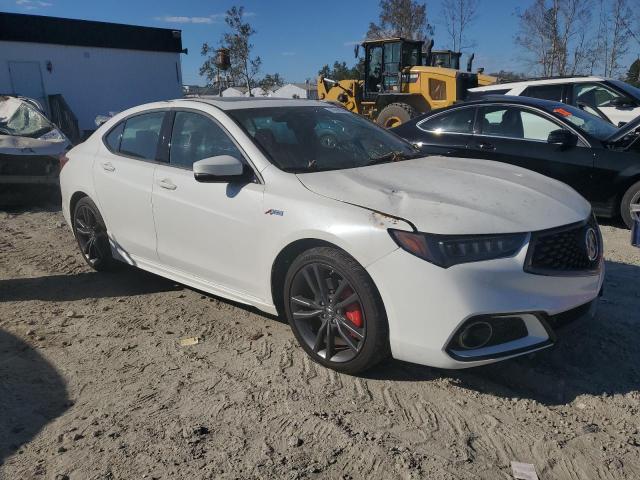 19UUB2F62JA011744 - 2018 ACURA TLX TECH+A Белый фото 4