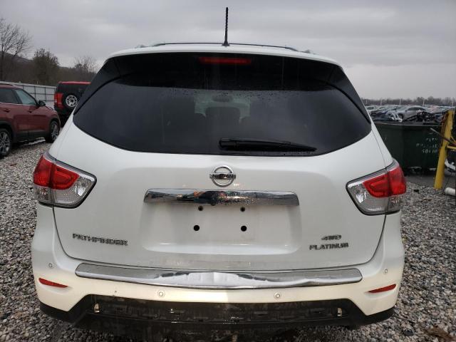 5N1AR2MM0FC663106 - 2015 NISSAN PATHFINDER S WHITE photo 6