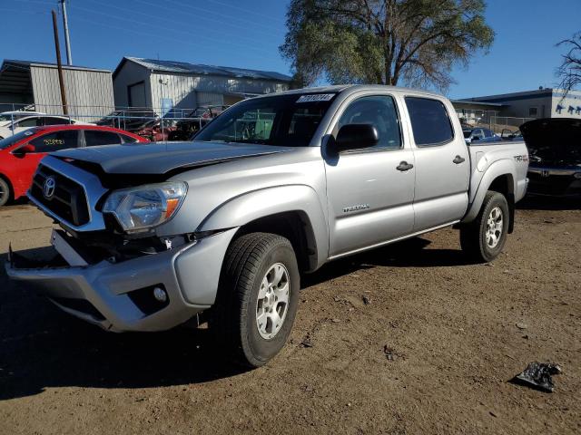 3TMJU4GN2FM181285 - 2015 TOYOTA TACOMA DOUBLE CAB PRERUNNER SILVER photo 1