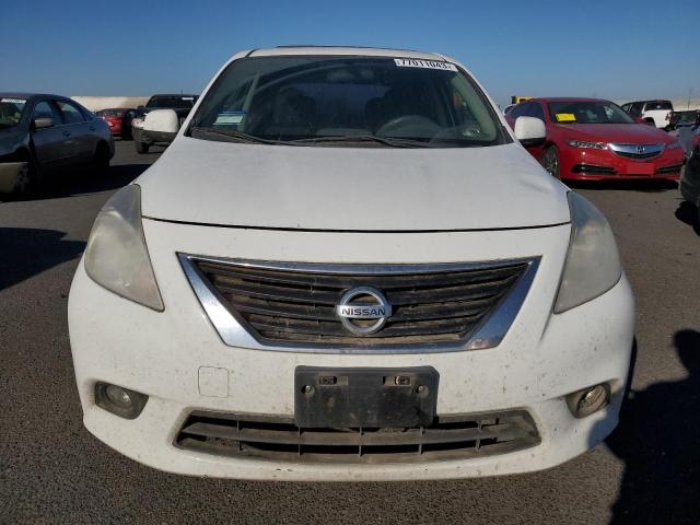 3N1CN7AP2DL882190 - 2013 NISSAN VERSA S WHITE photo 5