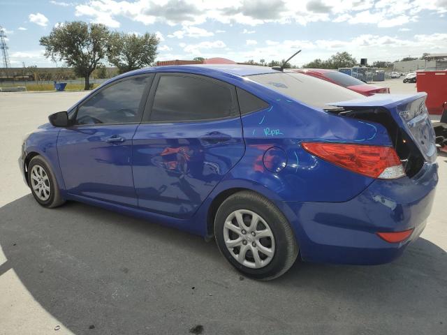 KMHCT4AE2EU690187 - 2014 HYUNDAI ACCENT GLS BLUE photo 2