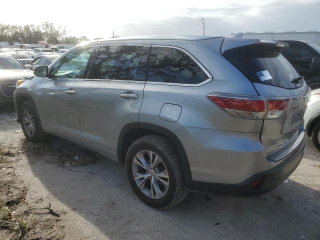 5TDKKRFH8FS080237 - 2015 TOYOTA HIGHLANDER XLE Gümüş foto 2