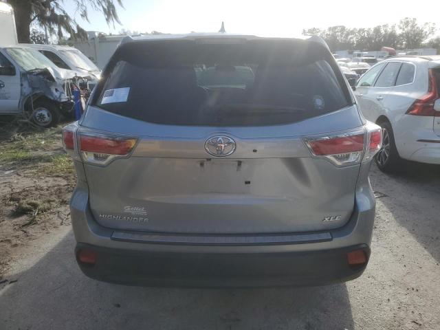 5TDKKRFH8FS080237 - 2015 TOYOTA HIGHLANDER XLE Gümüş foto 6