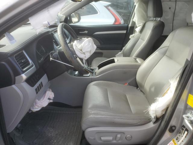5TDKKRFH8FS080237 - 2015 TOYOTA HIGHLANDER XLE Gümüş foto 7