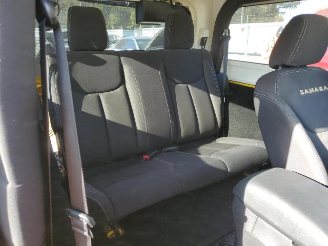 1C4AJWBG1FL736886 - 2015 JEEP WRANGLER SAHARA YELLOW photo 10