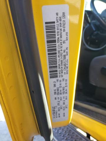 1C4AJWBG1FL736886 - 2015 JEEP WRANGLER SAHARA YELLOW photo 12