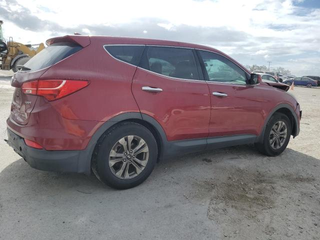 5XYZT3LB6GG366286 - 2016 HYUNDAI SANTA FE S RED photo 3