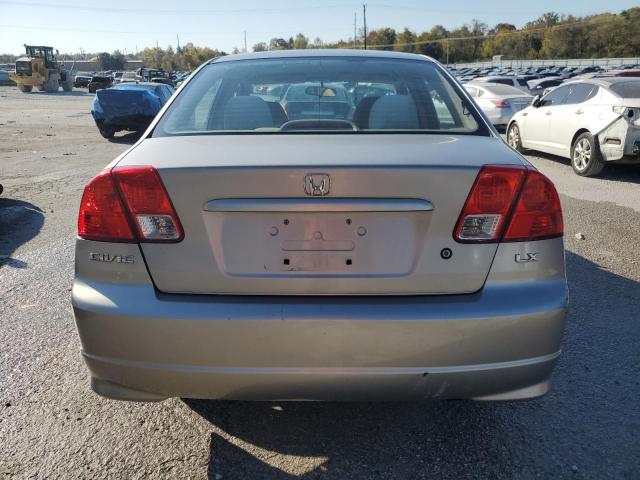 2HGES16535H500831 - 2005 HONDA CIVIC LX SILVER photo 6