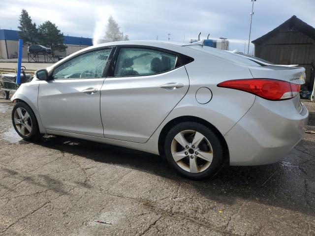 5NPDH4AEXDH308328 - 2013 HYUNDAI ELANTRA GLS SILVER photo 2