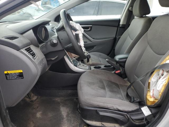 5NPDH4AEXDH308328 - 2013 HYUNDAI ELANTRA GLS SILVER photo 7