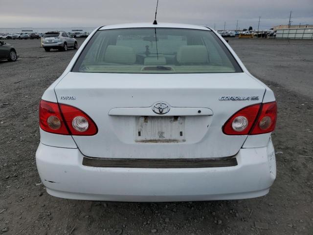 1NXBR32E66Z741064 - 2006 TOYOTA COROLLA CE WHITE photo 6