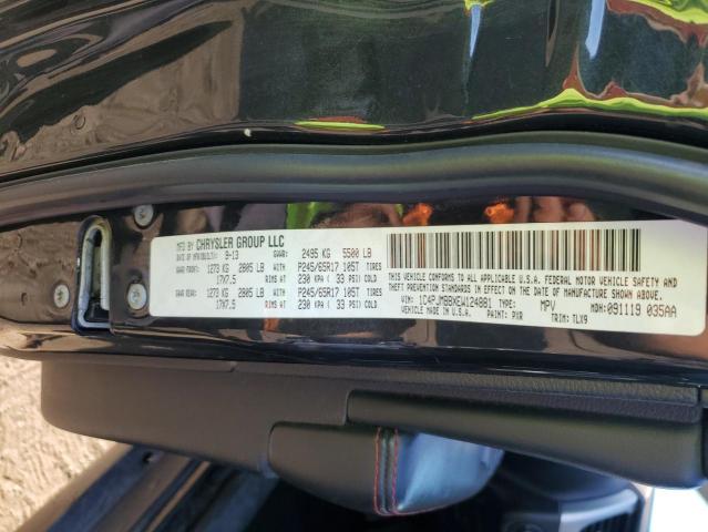 1C4PJMBBXEW124881 - 2014 JEEP CHEROKEE TRAILHAWK 黑色 照片 14