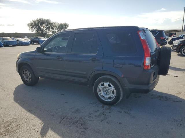 SHSRD68546U405151 - 2006 HONDA CR-V LX BLUE photo 2