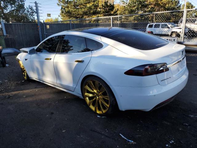 5YJSA1E23JF253595 - 2018 TESLA MODEL S WHITE photo 2