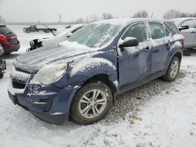 2GNALAEK5E6122452 - 2014 CHEVROLET EQUINOX LS BLUE photo 1