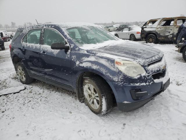 2GNALAEK5E6122452 - 2014 CHEVROLET EQUINOX LS BLUE photo 4