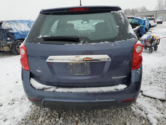 2GNALAEK5E6122452 - 2014 CHEVROLET EQUINOX LS BLUE photo 6