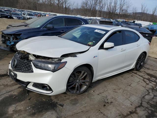 19UUB2F68JA008637 - 2018 ACURA TLX TECH+A WHITE photo 1