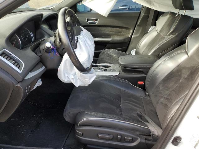 19UUB2F68JA008637 - 2018 ACURA TLX TECH+A WHITE photo 7