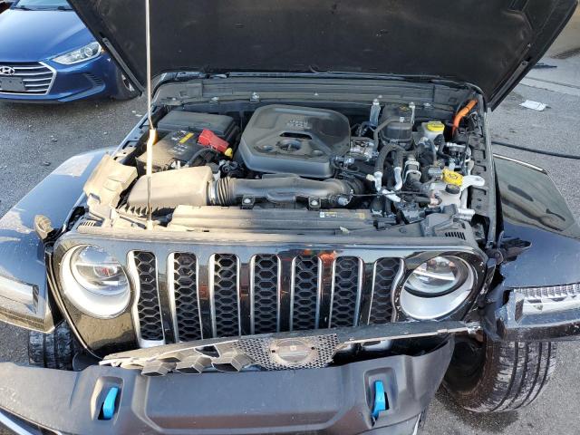 1C4JJXP61NW277801 - 2022 JEEP WRANGLER U SAHARA 4XE BLACK photo 12