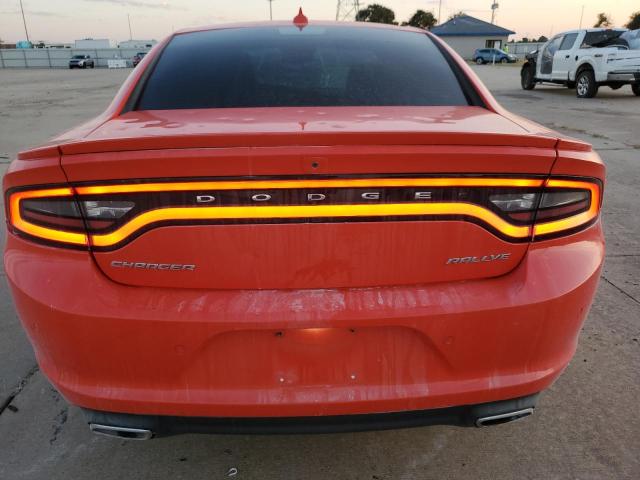 2C3CDXHG0HH542383 - 2017 DODGE CHARGER SXT ORANGE photo 6