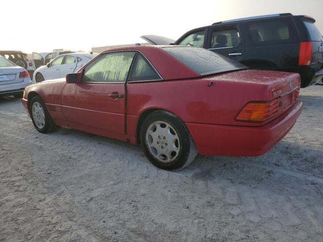 WDBFA63E3SF114154 - 1995 MERCEDES-BENZ SL 320 RED photo 2