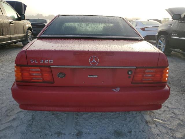 WDBFA63E3SF114154 - 1995 MERCEDES-BENZ SL 320 RED photo 6