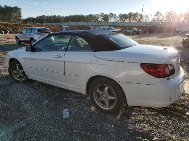 1C3LC55R38N203203 - 2008 CHRYSLER SEBRING TOURING WHITE photo 2