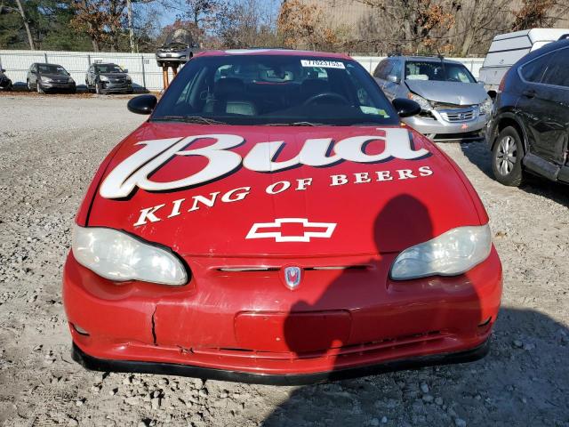 2G1WZ151549367729 - 2004 CHEVROLET MONTE CARL SS SUPERCHARGED RED photo 5