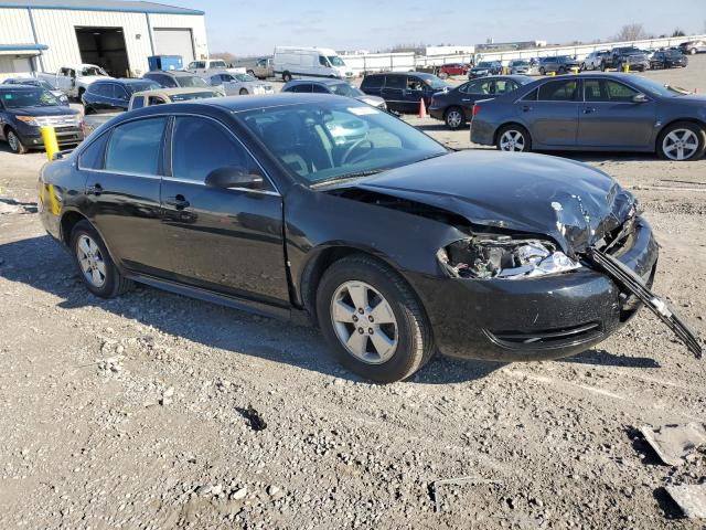 2G1WT57N791255819 - 2009 CHEVROLET IMPALA 1LT BLACK photo 4