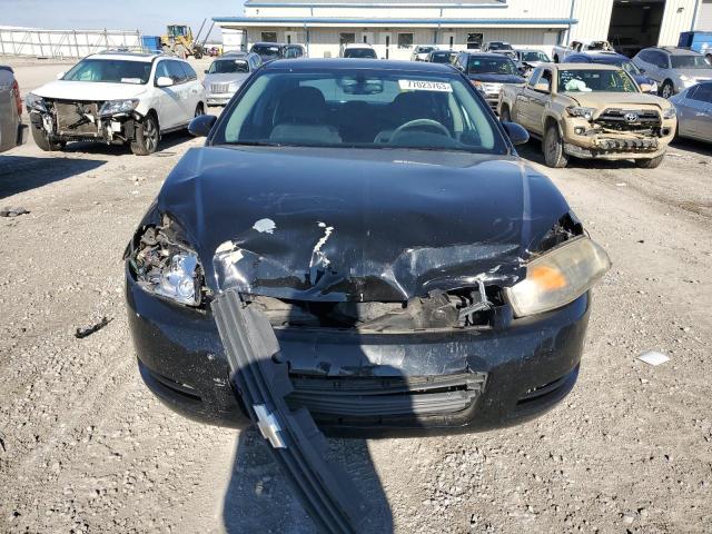 2G1WT57N791255819 - 2009 CHEVROLET IMPALA 1LT BLACK photo 5