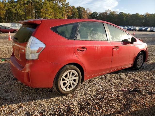 JTDZN3EU0D3224802 - 2013 TOYOTA PRIUS V RED photo 3