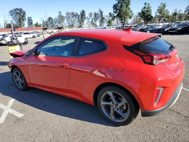 KMHTG6AF9KU018485 - 2019 HYUNDAI VELOSTER BASE RED photo 2