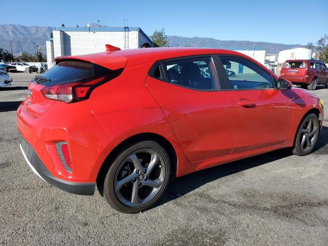 KMHTG6AF9KU018485 - 2019 HYUNDAI VELOSTER BASE RED photo 3