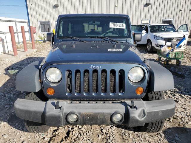 1J4GA39167L183044 - 2007 JEEP WRANGLER X BLUE photo 5