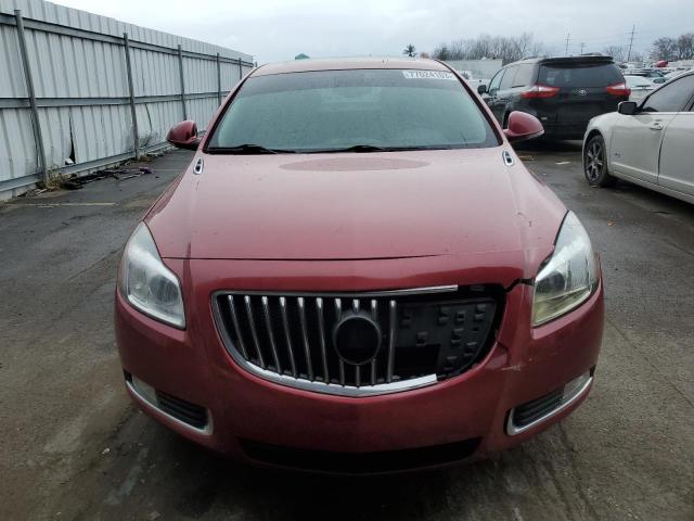 2G4GU5GV5D9139808 - 2013 BUICK REGAL PREMIUM MAROON photo 5