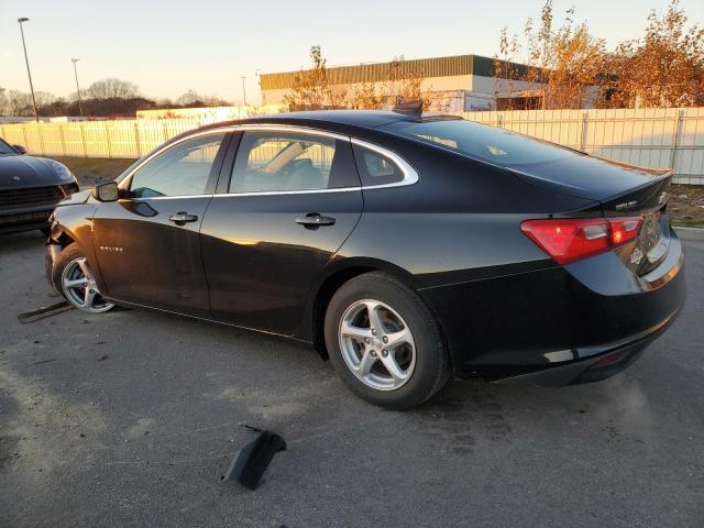 1G1ZC5ST7JF277058 - 2018 CHEVROLET MALIBU LS BLACK photo 2