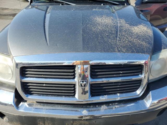 1D7HW42K35S220807 - 2005 DODGE DAKOTA SLT GRAY photo 11