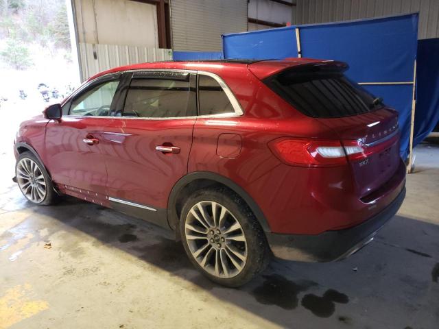 2LMPJ8LR6GBL35714 - 2016 LINCOLN MKX RESERVE Qırmızı foto 2
