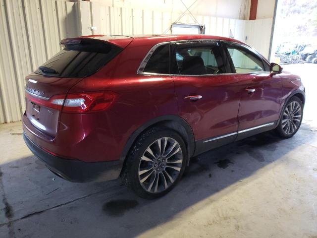 2LMPJ8LR6GBL35714 - 2016 LINCOLN MKX RESERVE RED photo 3