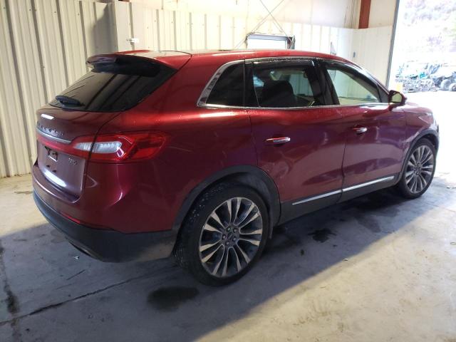 2LMPJ8LR6GBL35714 - 2016 LINCOLN MKX RESERVE Qırmızı foto 3