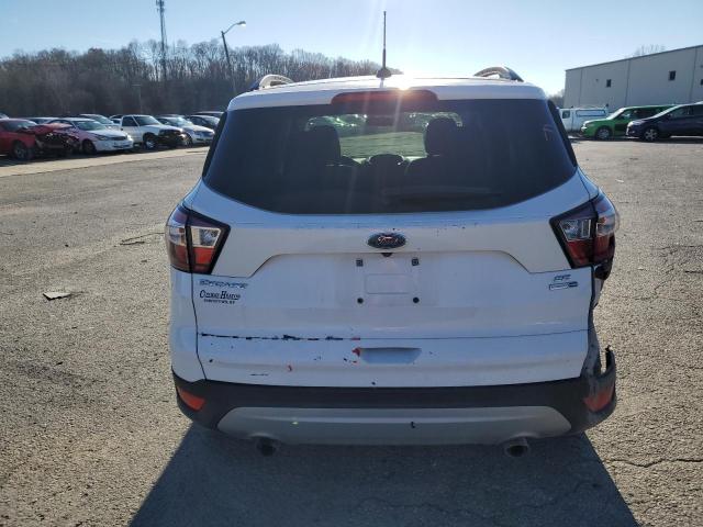 1FMCU9GD2JUA76064 - 2018 FORD ESCAPE SE WHITE photo 6