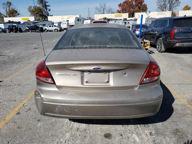 1FAFP53256A152882 - 2006 FORD TAURUS SE TAN photo 6