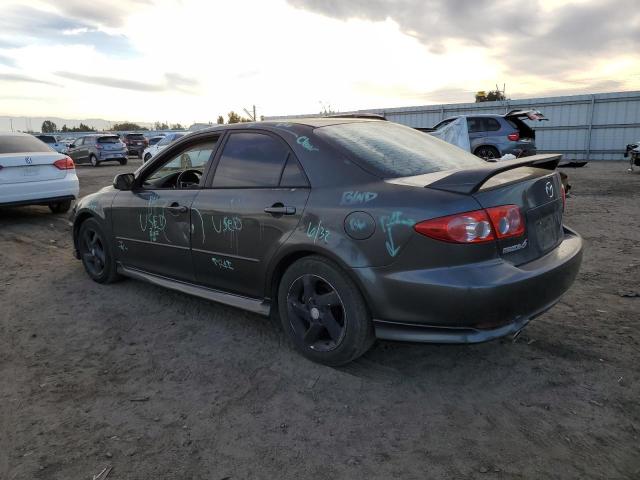 1YVFP80D535M38439 - 2003 MAZDA 6 S GRAY photo 2