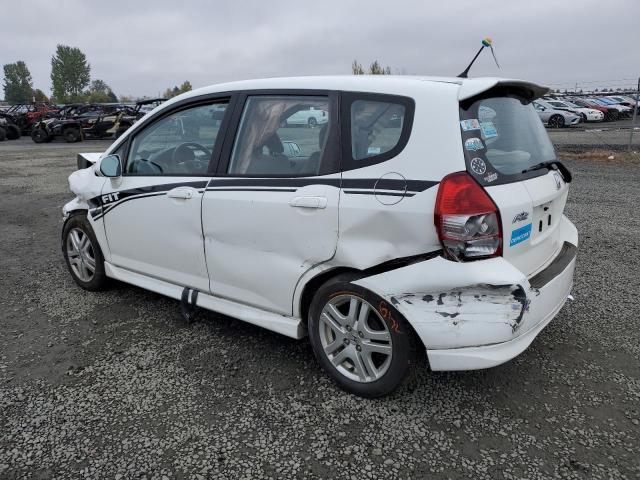 JHMGD38677S044278 - 2007 HONDA FIT S 白色 照片 2