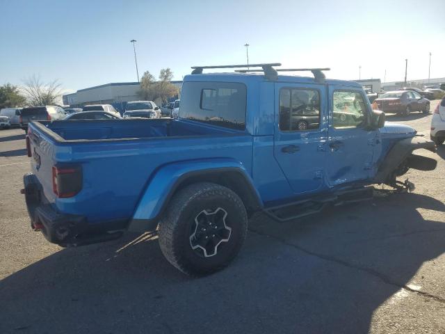 1C6JJTBG6ML558931 - 2021 JEEP GLADIATOR RUBICON BLUE photo 3