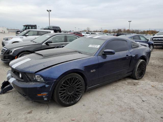 1ZVBP8CF6C5286895 - 2012 FORD MUSTANG GT BLUE photo 1